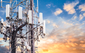 Wireless infrastructure graphic with copper-beryllium connectors that enable wireless technologies