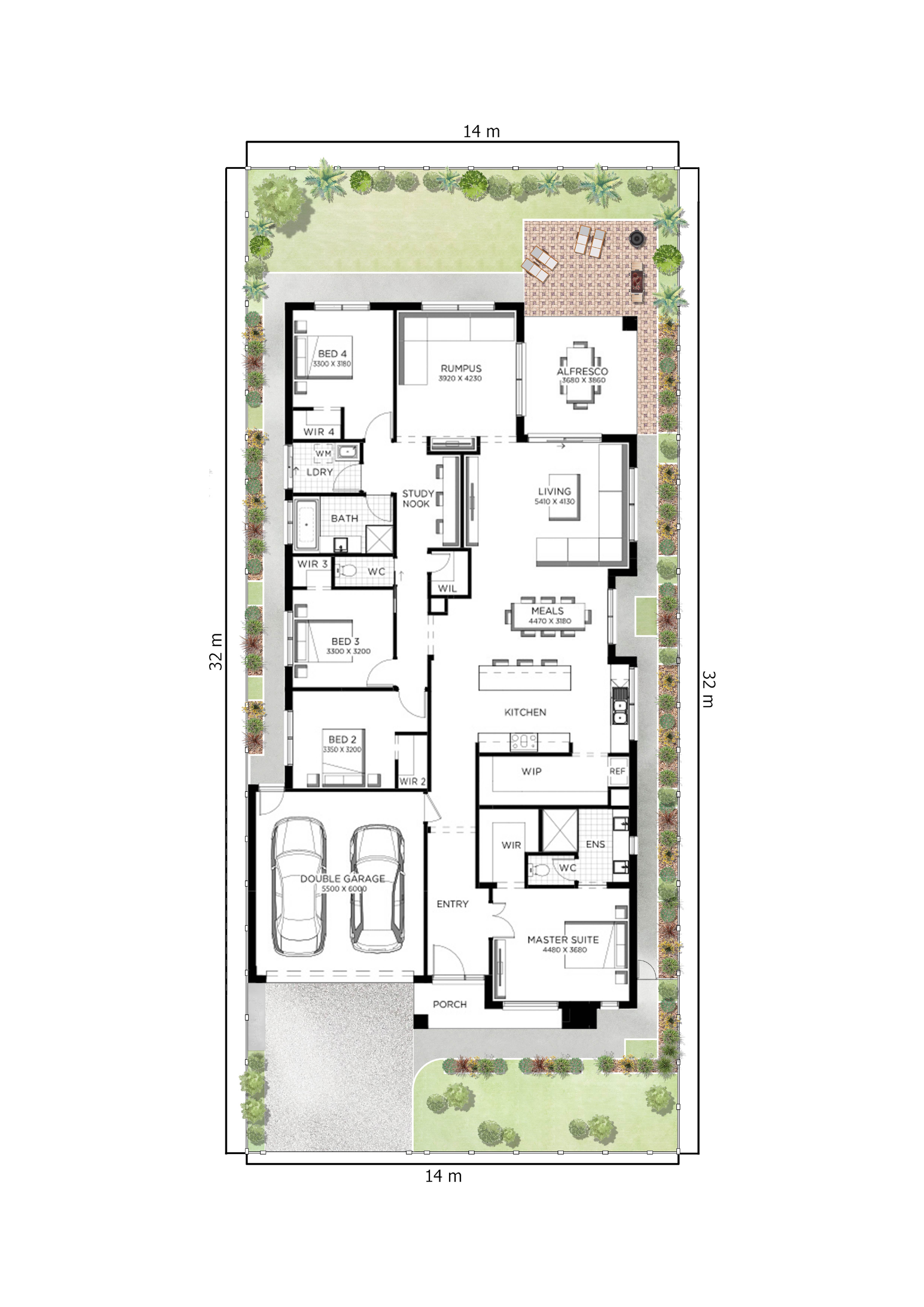 Amberley Grand Pantry 29  MK2 (32.4) floor plan