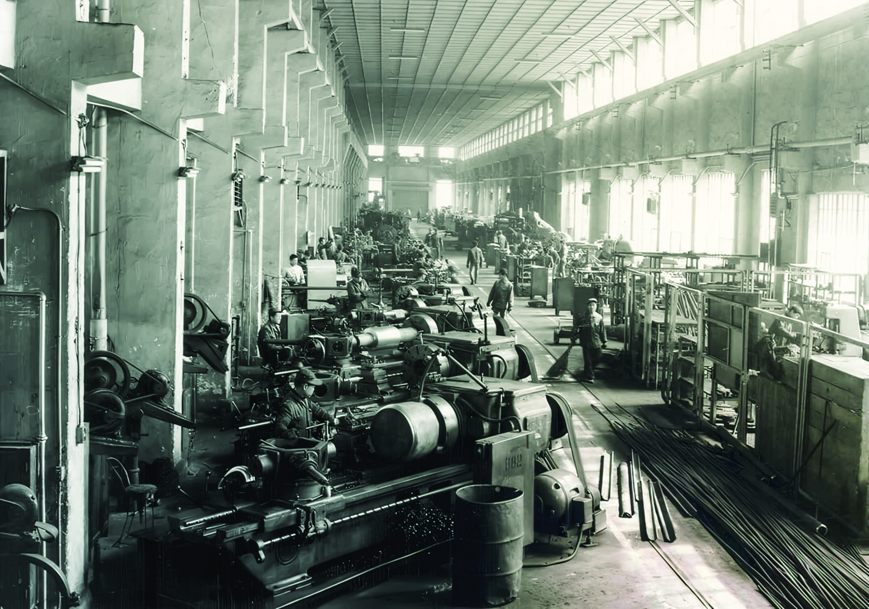 Begins large-scale production system