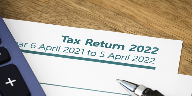 Tax return form UK 2022