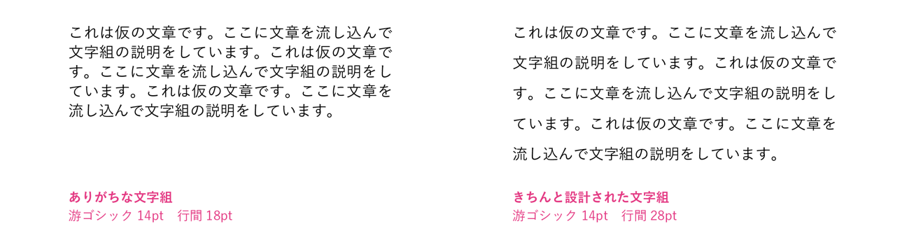 文字組例１