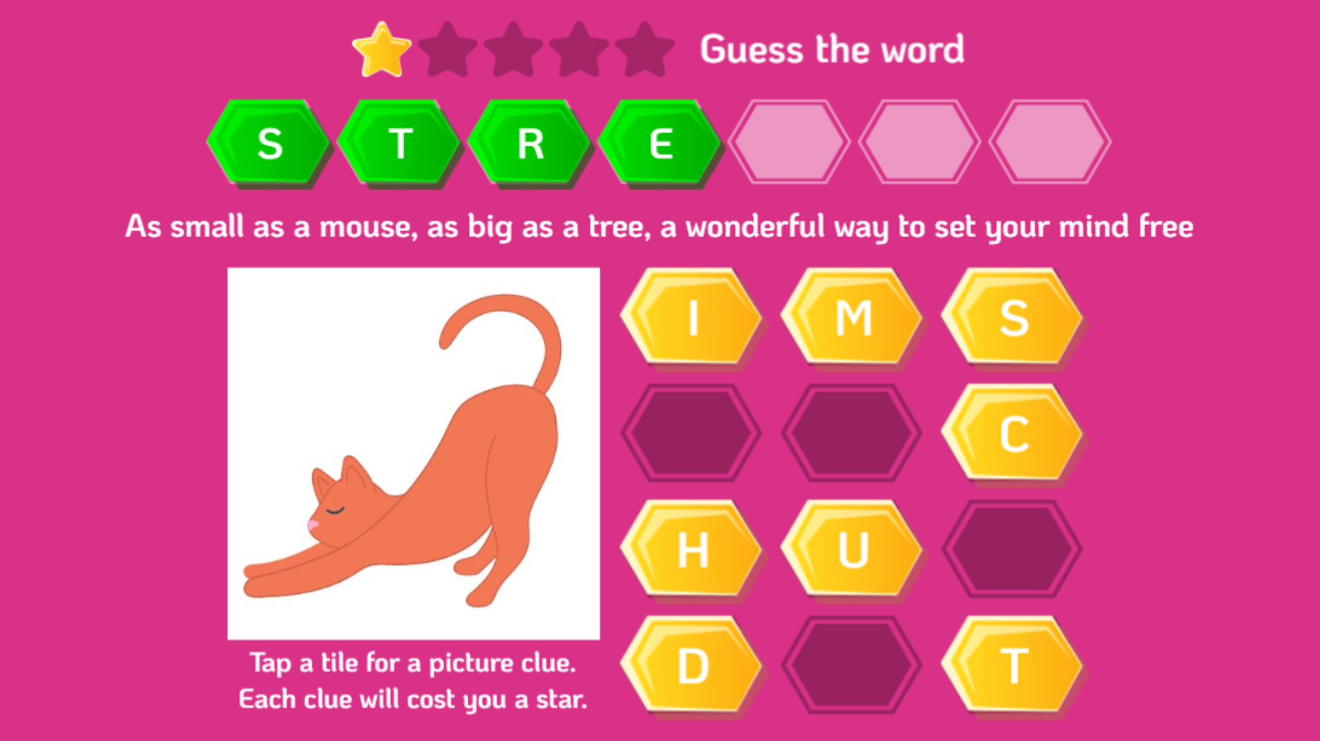 A word puzzle.
