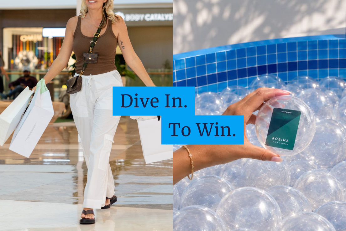 spend to win - image of person reaching into a prize pool and picking a ball with a RTC gift card in it.