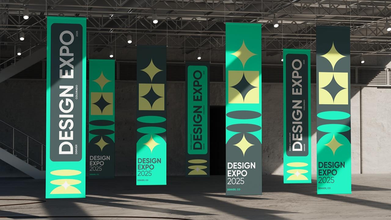 A group of green and black bannersAI-generated content may be incorrect.