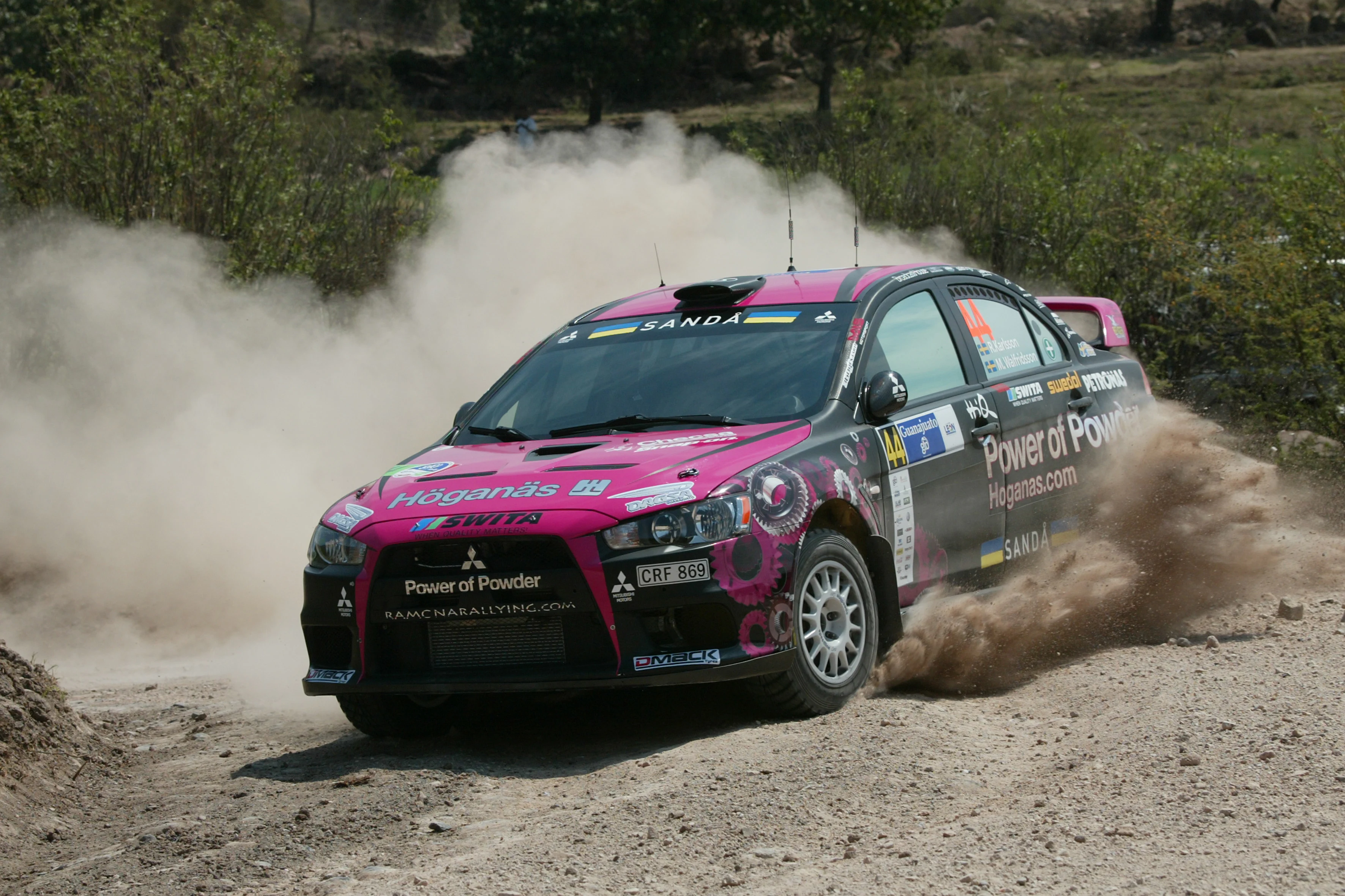 Rally car conversion