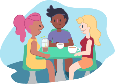 Spend time with family and friends – avoid withdrawing from others