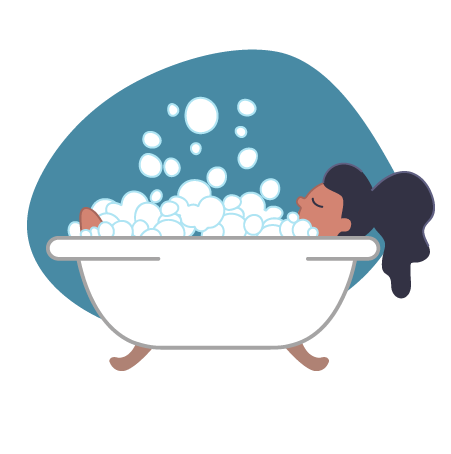 Develop a calming bedtime routine (quiet & soothing activities)