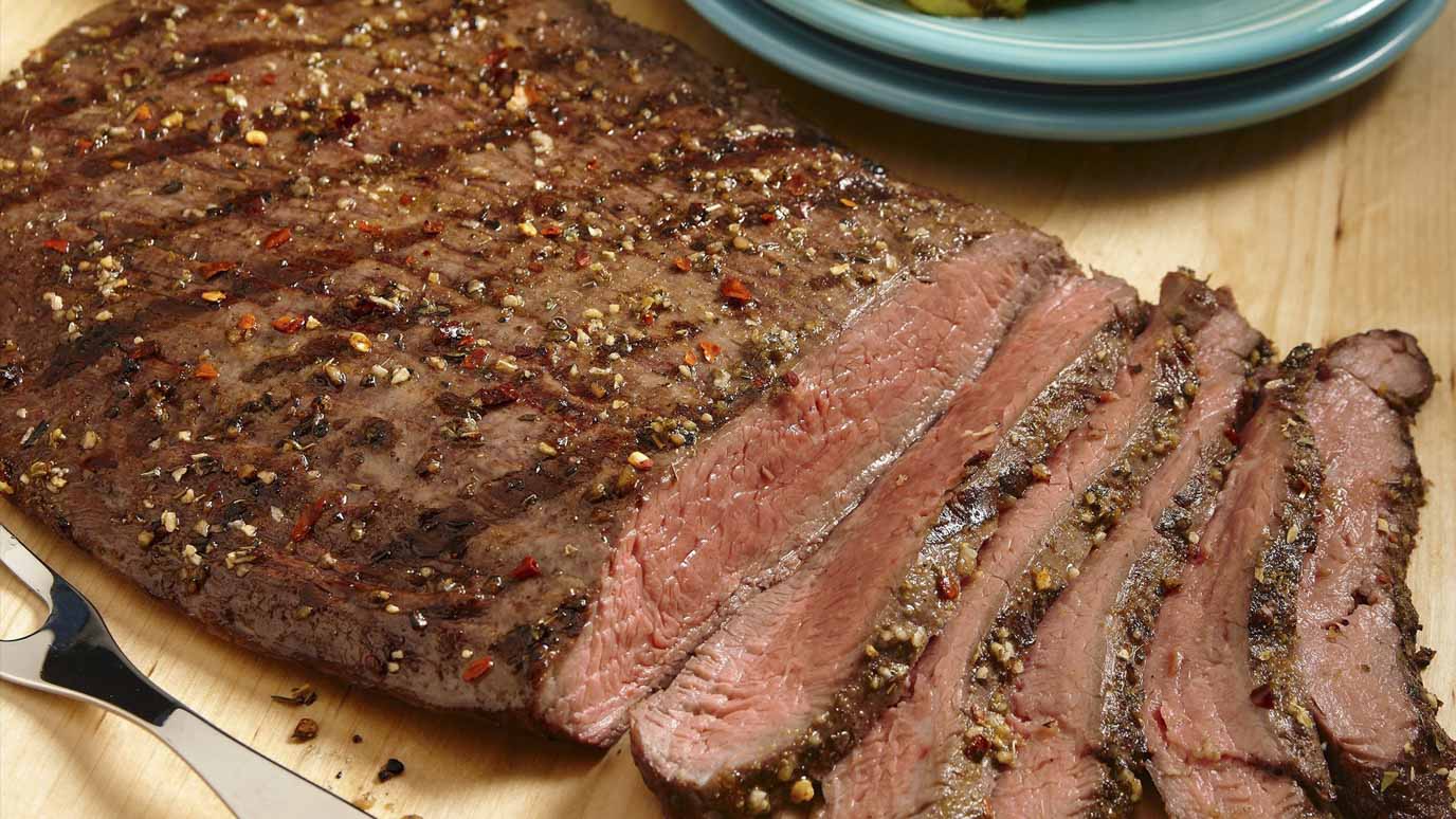 Caribbean Grilled Steak