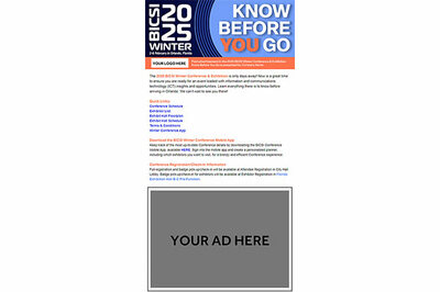 know before you go email