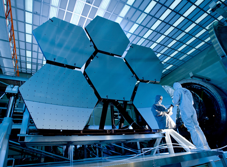 Beryllium mirrors assembled for James Webb Telescope