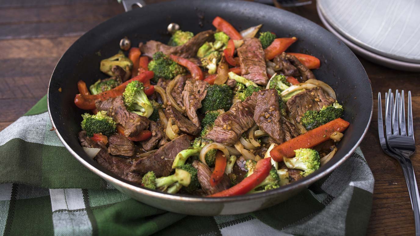 BEEF AND VEGETABLE STIR FRY