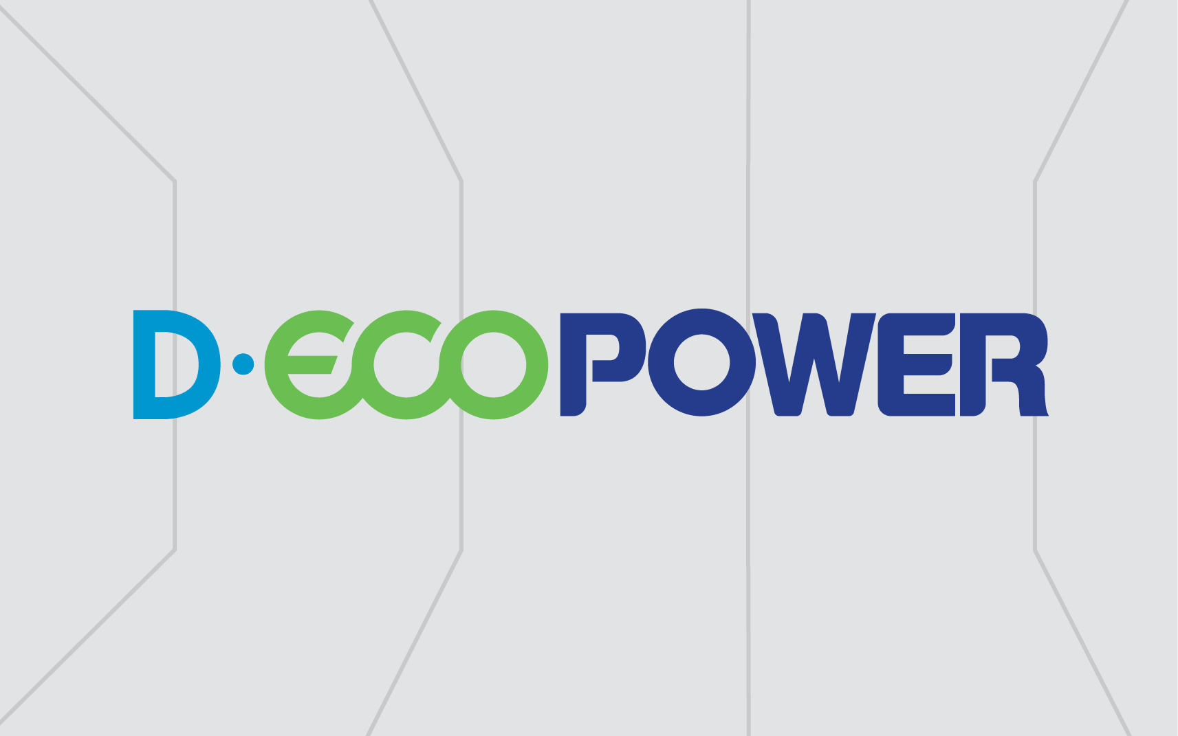 The D-ECOPOWER logo for DEVELON crawler excavators.