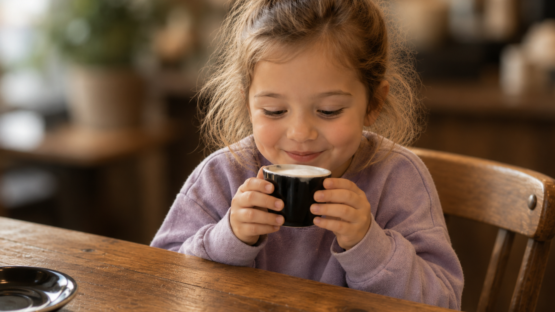 Coffee, babychino, cafe
