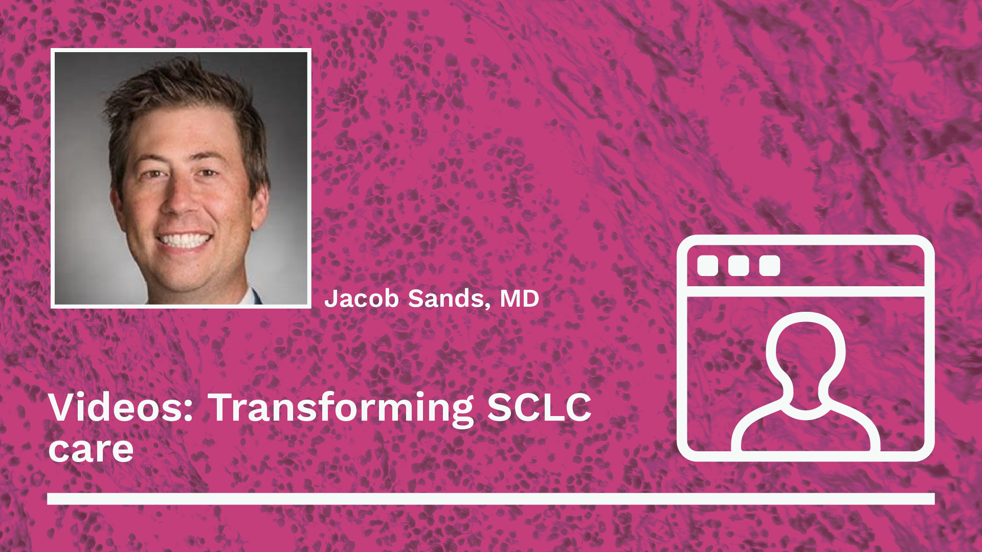 Professional headshot of Jacob Sands, MD.