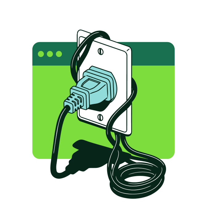 Plug-in illustration