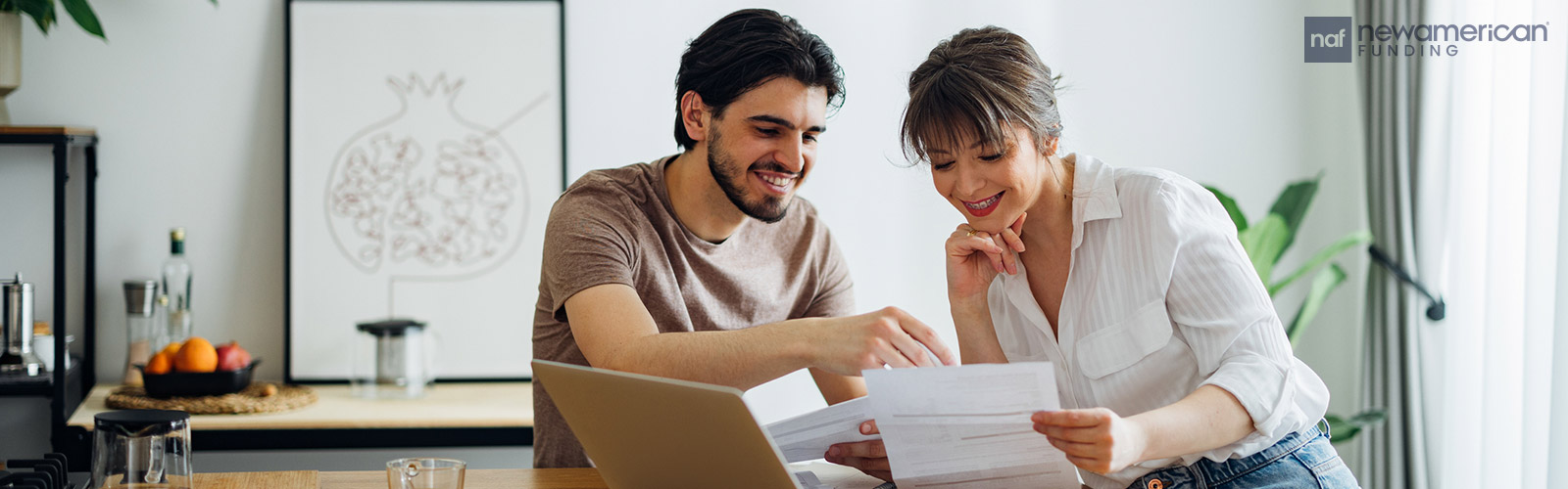 couple going over paperwork