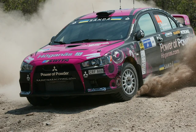 Rally car conversion