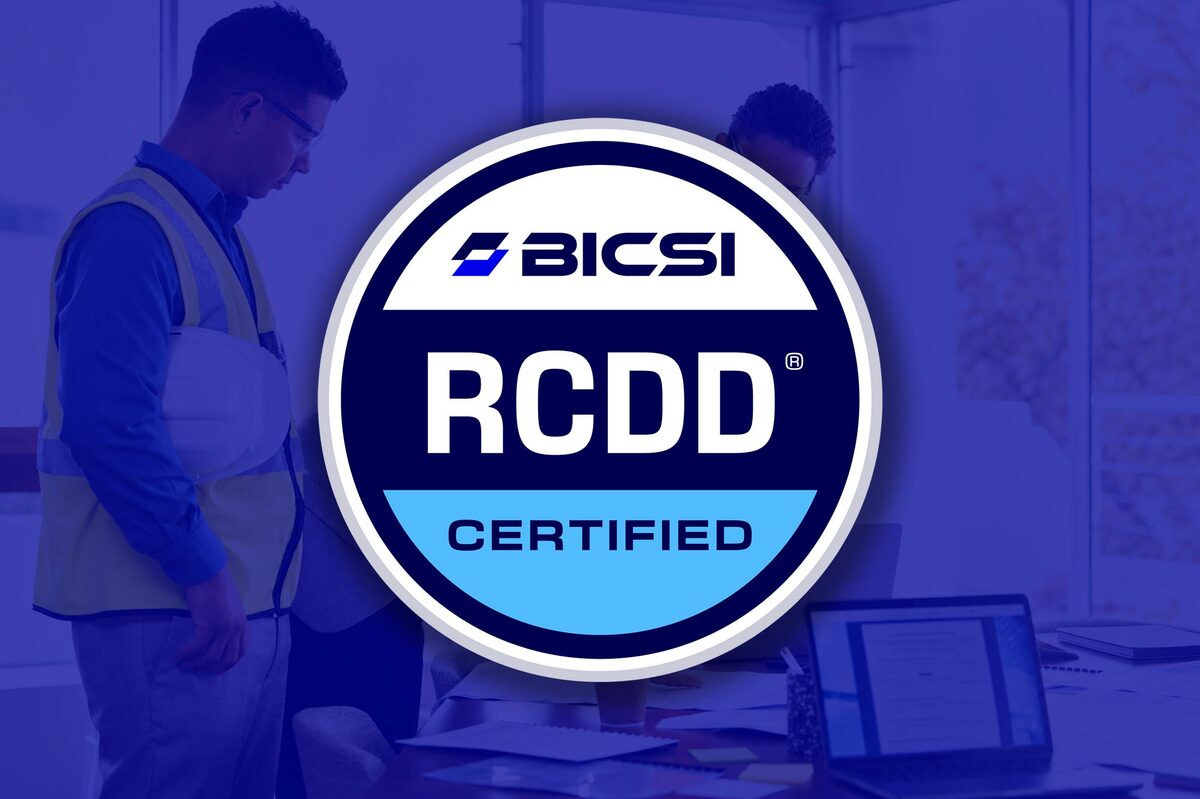 BICSI RCDD credential badge