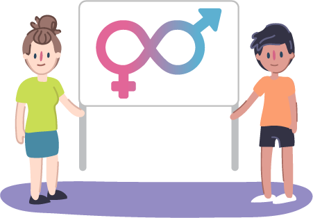 Participate in some activism for Trans and gender diverse people. This could involve liking a related social media page,