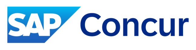 SAP Concur logo, Certinia partner