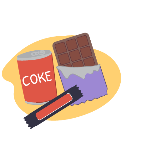 Avoid stimulants before bed (sugar, coffee, coke, tea)