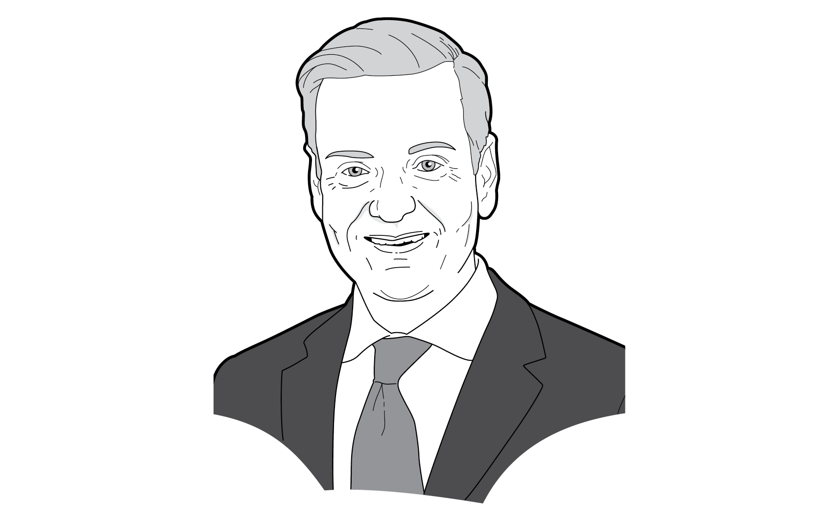 An illustration of Brian Turmail from the Associated General Contractors of America.