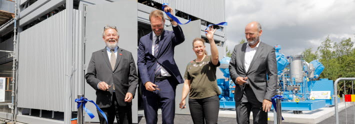 Inauguration of the world&rsquo;s first renewable energy plant for the steel industry in H&ouml;gan&auml;s