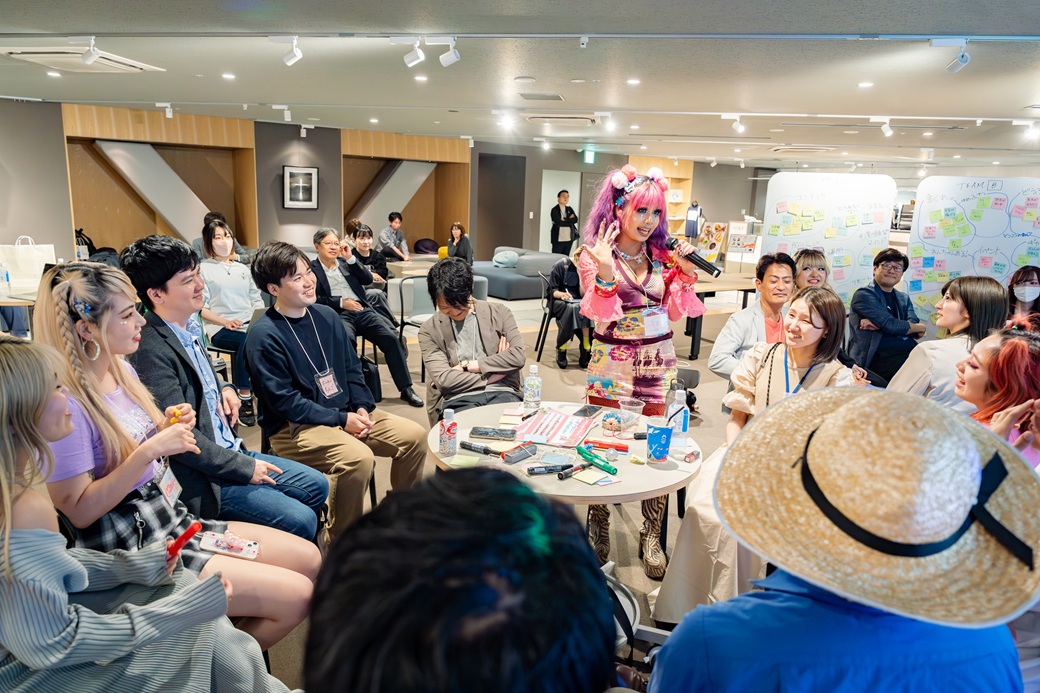 「ギャル式ブレスト®︎」のセッション風景