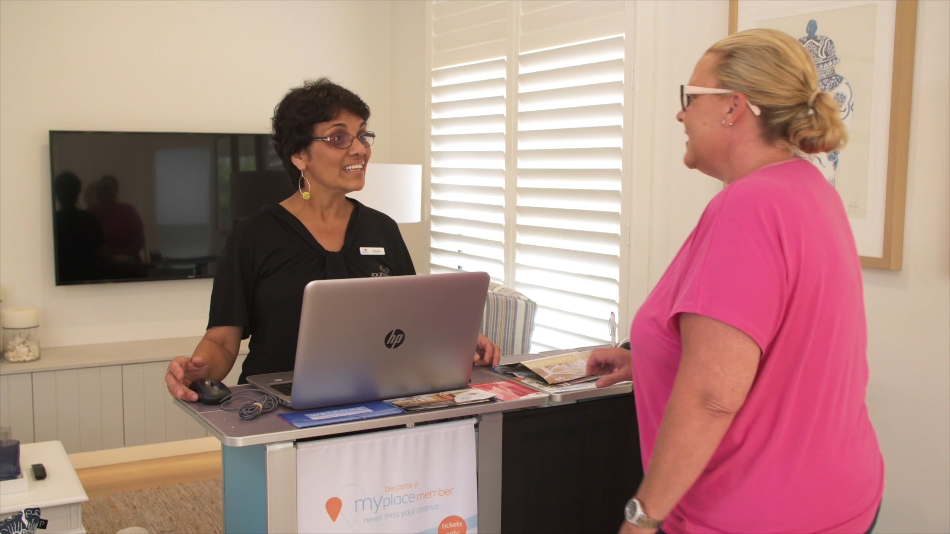 Front desk for MyPlace