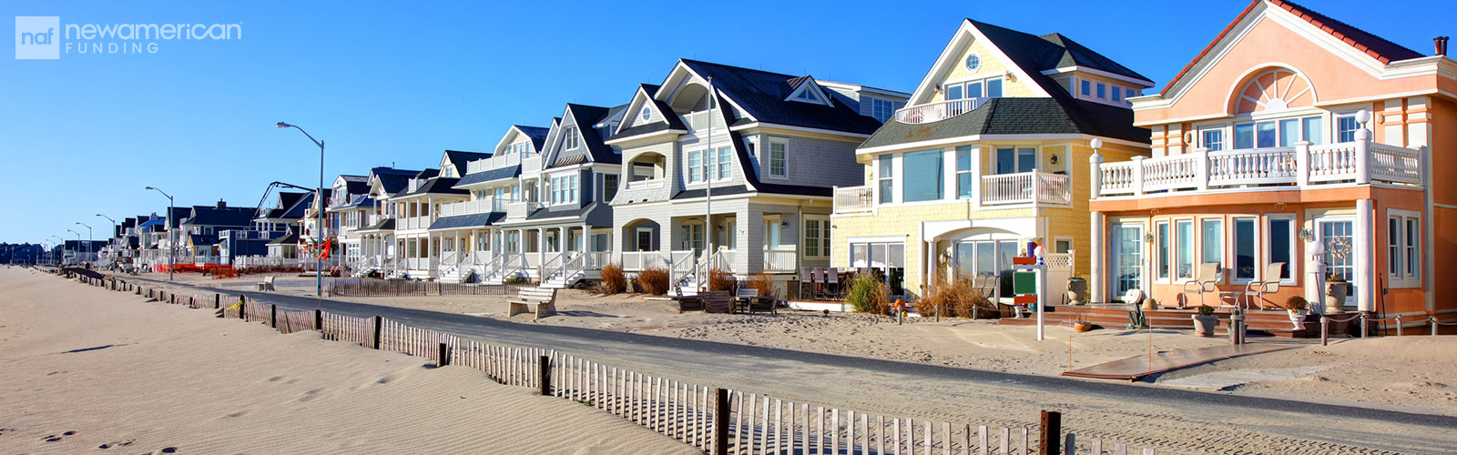 houses on the shore