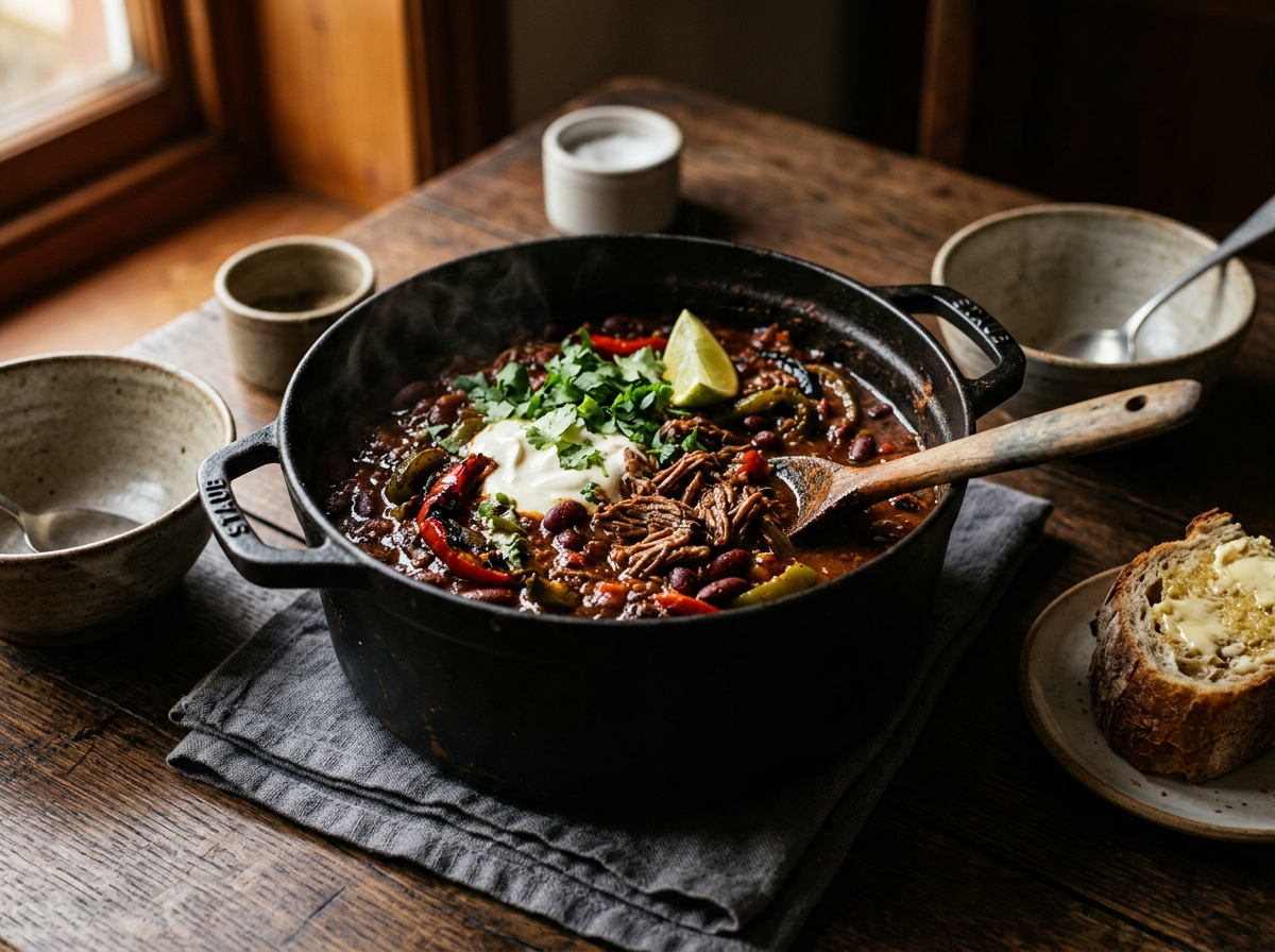 Slow-Cooked Brisket Chilli for Long Winter Nights