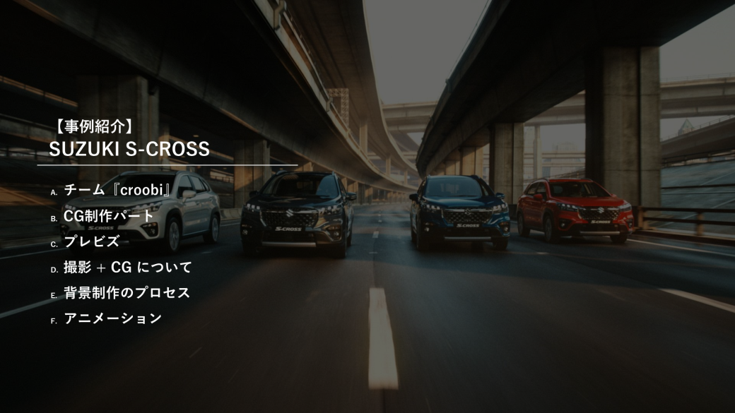 Presentation Materials　About SUZUKI S-CROSS