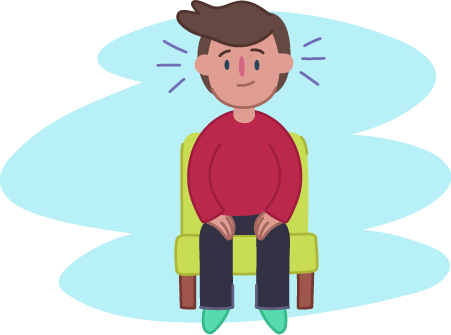 Show you’re listening through eye contact, nodding and open body language