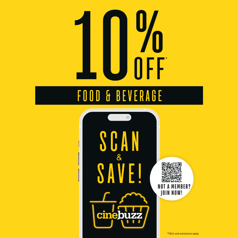 10 off Cinebuzz Social Size