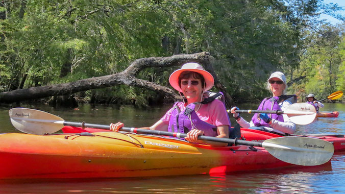 South Carolina kayaking the Lowcountry