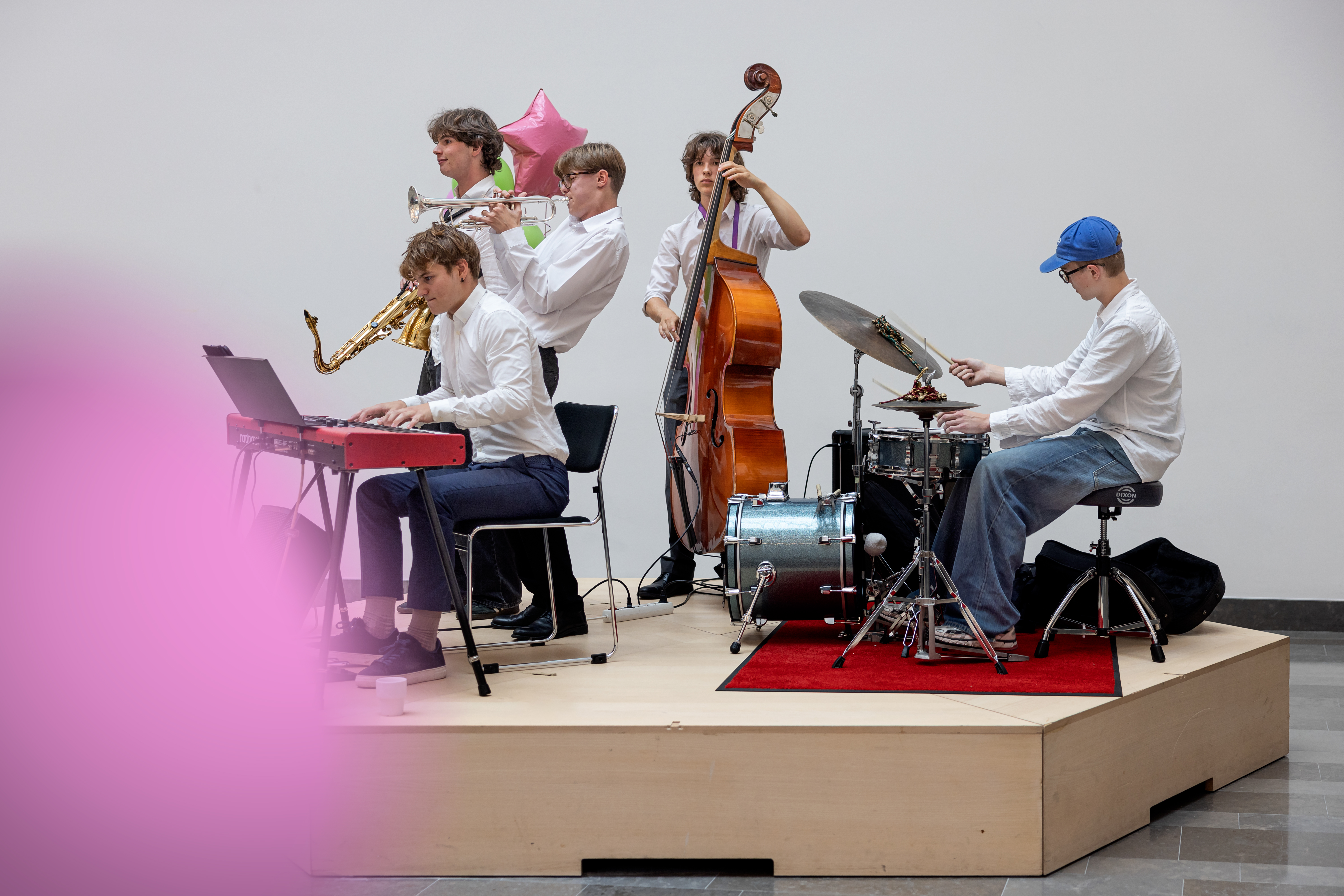 Odysséas Politis Kvintett på SEB i Arenastaden