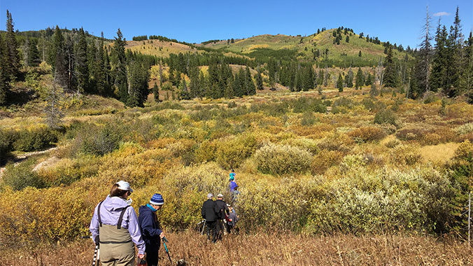 Hiking the Tetons