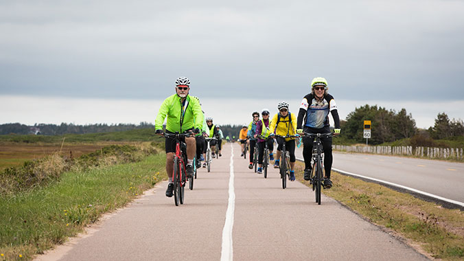 A Cycling Journey: Red Cliffs, Blue Waters and Green Gables