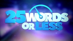 '25 Words or Less' game show logo