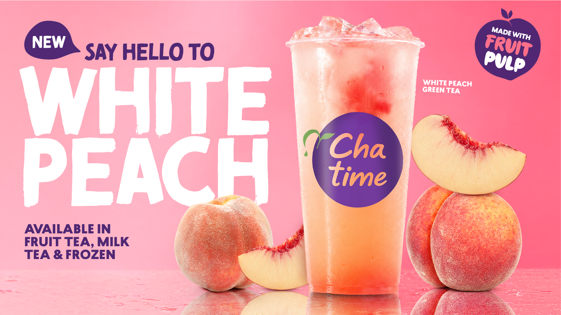 White Peach Green Tea