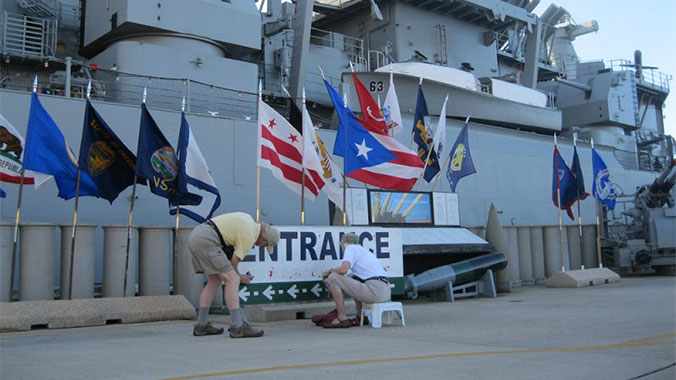 All Hands on Deck: Maintaining the USS Missouri in Pearl Harbor