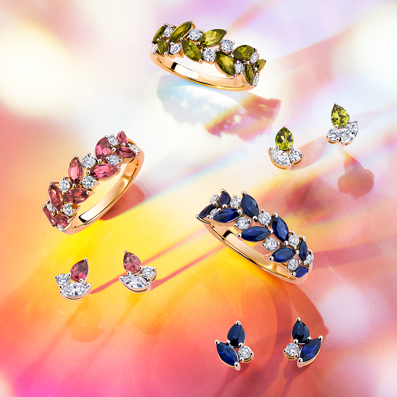 From the deep greens of emerald to the fiery glow of ruby &mdash; every gemstone tells a story and every hue captures a feeling. Discover the beauty in every shade and let each hue be a graceful expression of who you are.