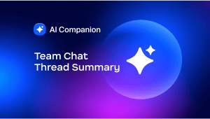 Zoom AI Companion 팀 채팅 스레드 요약을 사용하는 방법