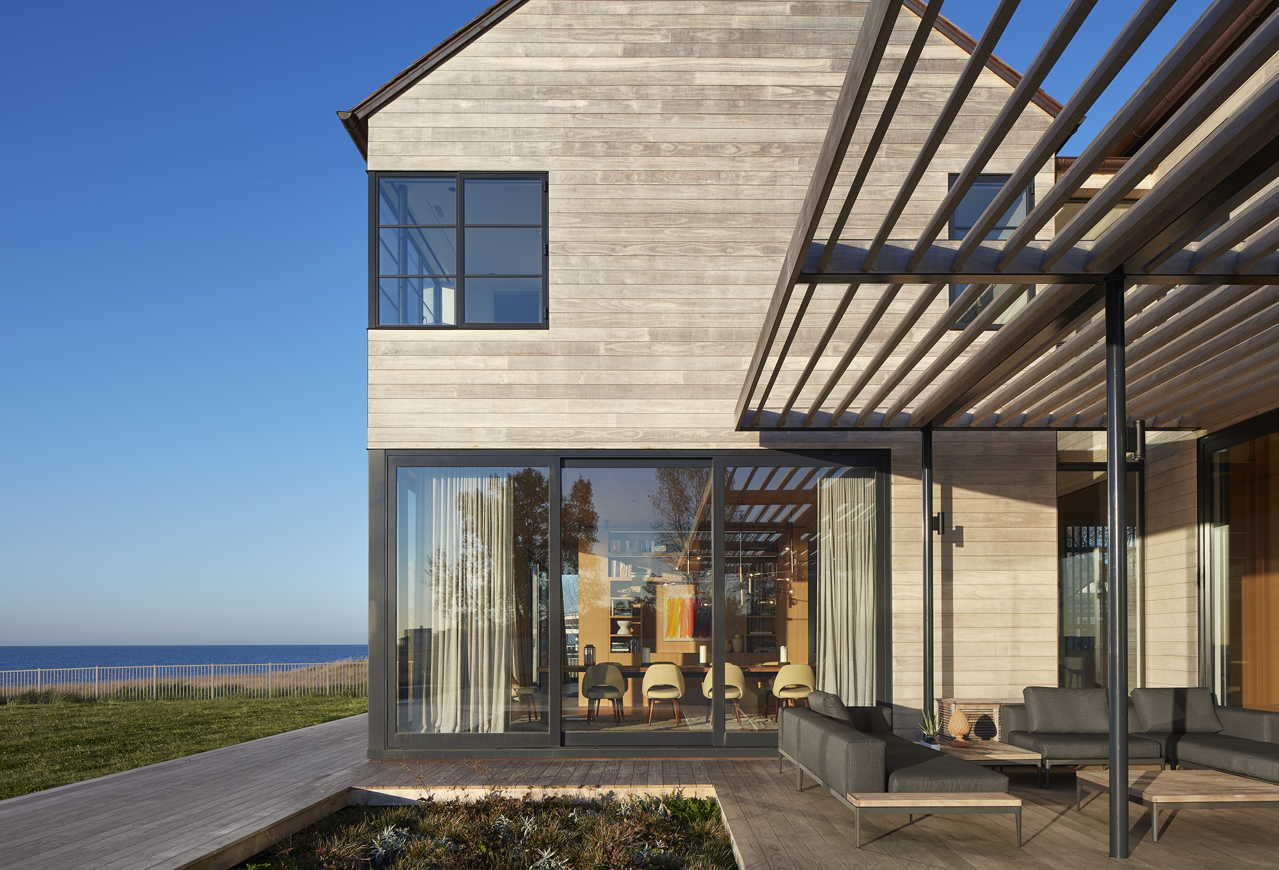 Accoya modified wood exterior cladding application