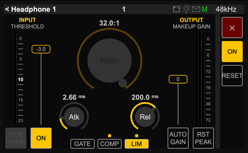 Anubis Mission Venue Output Limiter Screenshot