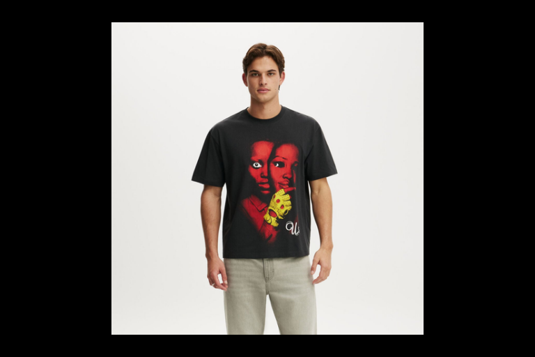 Cotton On men's 'Us' movie graphic tee