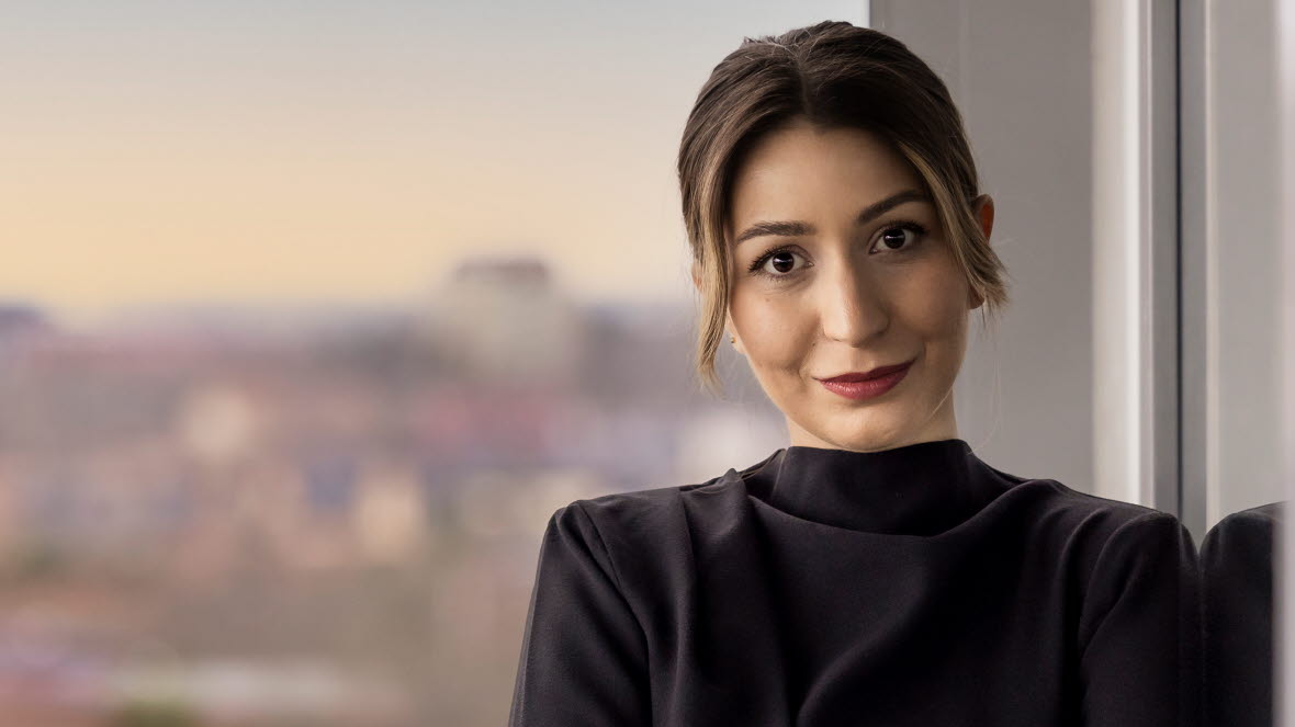 Lina Apsheva, sustainable finance analyst at SEB