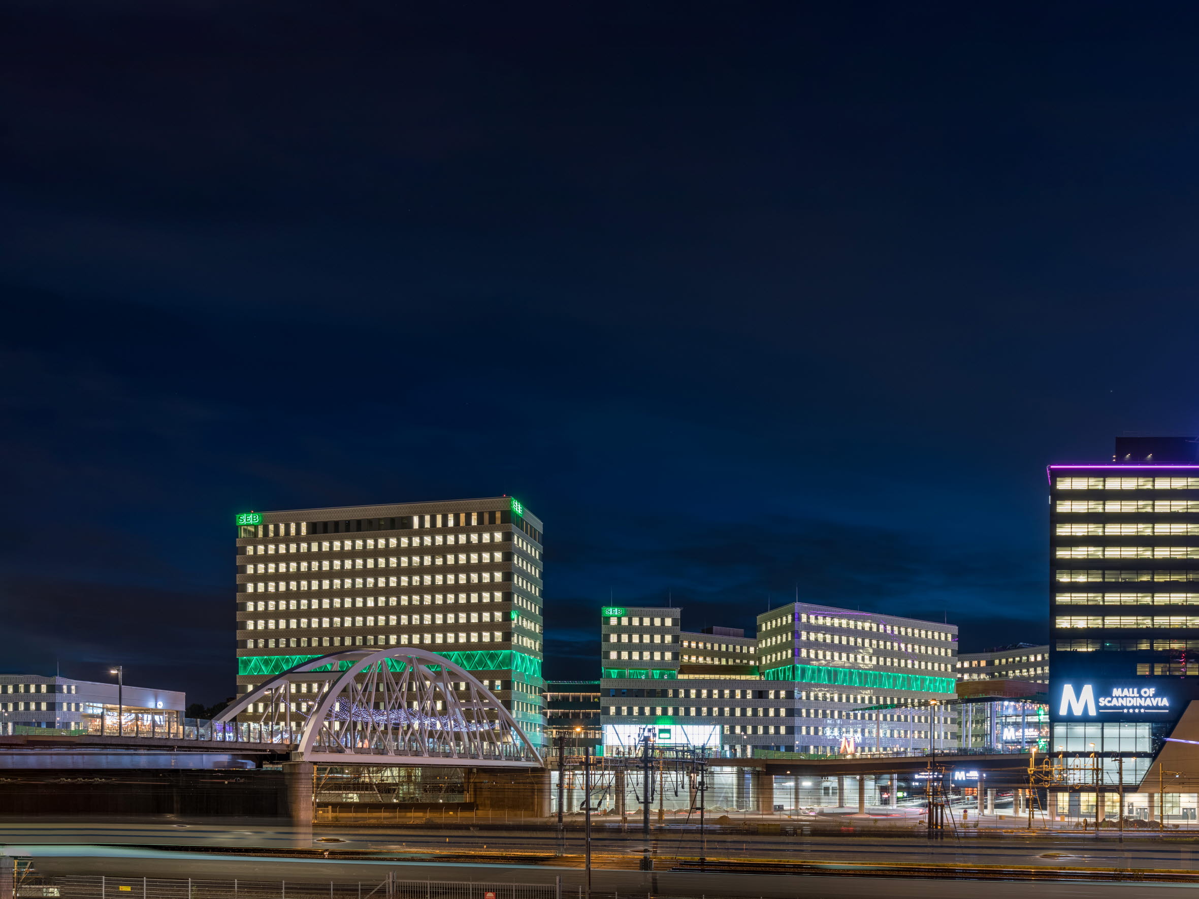 SEB Bürogebäude in Arenastaden in Schweden