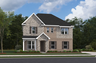 exterior of home with light stone and brick