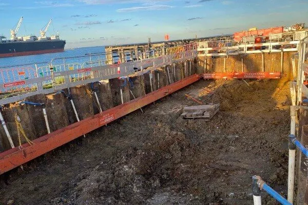 Excavation site
